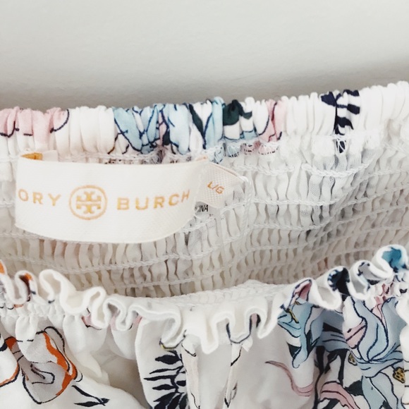 Tory Burch Poetry of Things Midi Dress - Picture 8 of 8